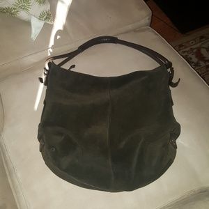 Club Monaco Suede Boho Bag